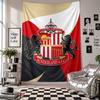 Arazzo da Parete Calcio Sunderland Decorazione per la Casa Tessuto da Appendere a Parete per Camera da Letto Soggiorno Sfondo