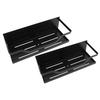 2PCS Magnetic Spice Rack for Refrigerator Carbon Steel Space Saving Spice   Magnetic Shelf for Kitchen Jars Seasoning Bottles