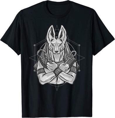Anubis Egyptian God Illustration Anubis Unisex T-Shirt