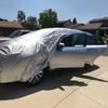 All-Season Insulated Aluminum-Coated Car Wrap—Waterproof, Dustproof, and Sun-Blocking; Outdoor Parking Protective Cover