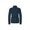 Asics Logo Stand Collar Zip Comfort Casual Sports Long Sleeve Jacket Women Jacket Navy-Blue 2012D018-401
