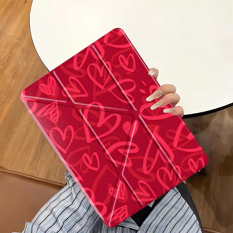 Tablet Case For iPad Pro 2025 Mini 6 7 Pro 11th 10th 9th 8th 7th 12.9inch Air 4 5 M3 M2 1 2 M4 11inch Holder Cover Creative Love