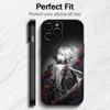 G-GenshinS The Knave  A-Arlecchino-oES Phone Case For iPhone17,16,15,14,13,12 Plus,Max Soft Silicone Black Cover