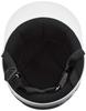NBS Bike Parts Center Half Helmet, White Brim, Black, XL (Head Circumference 61cm-62cm) 710910