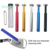 Set Affilacanalature per Mazze da Golf - Compatto, Riutilizzabile, Strumento a 6 Punte per Riscanalare e Pulire per Prestazioni Migliori