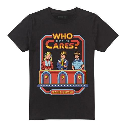 Steven Rhodes Unisex Adult Who Gives A Shit T-Shirt