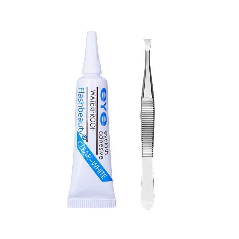 LODO Luo Dou Little Flame Segmented False Lashes with Natural Look - Transparent Stem, Soft, Individual Clusters for Women s Lower Lashes