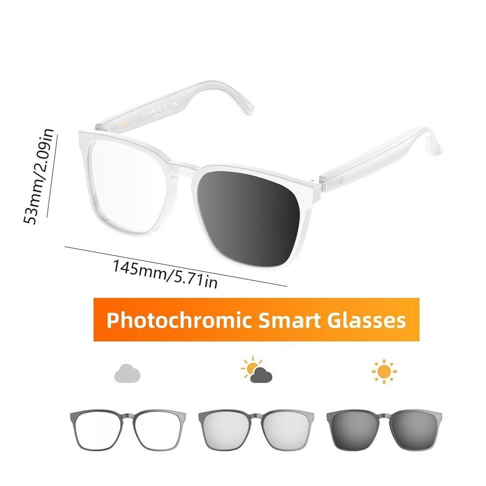 Wireless AI Translator Smart Glasses Smart AI Glasses Listening To Music