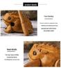 Thai Carved Wooden Sounding Frog - Lucky Handicraft Gift Toad Figurine