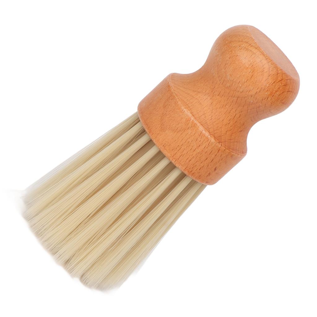 Shaving Brush Soft Bristles Beech Wood Handle Portable Men Hair Shaving Brush for Home Salon