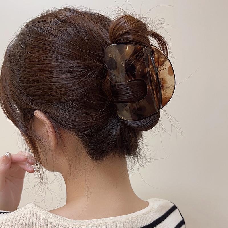 8.5CM Large Hair Claws Banana for Hair Clip Ladies Barrette Buckle for Women's Hair Small Japanese Korean Accessories