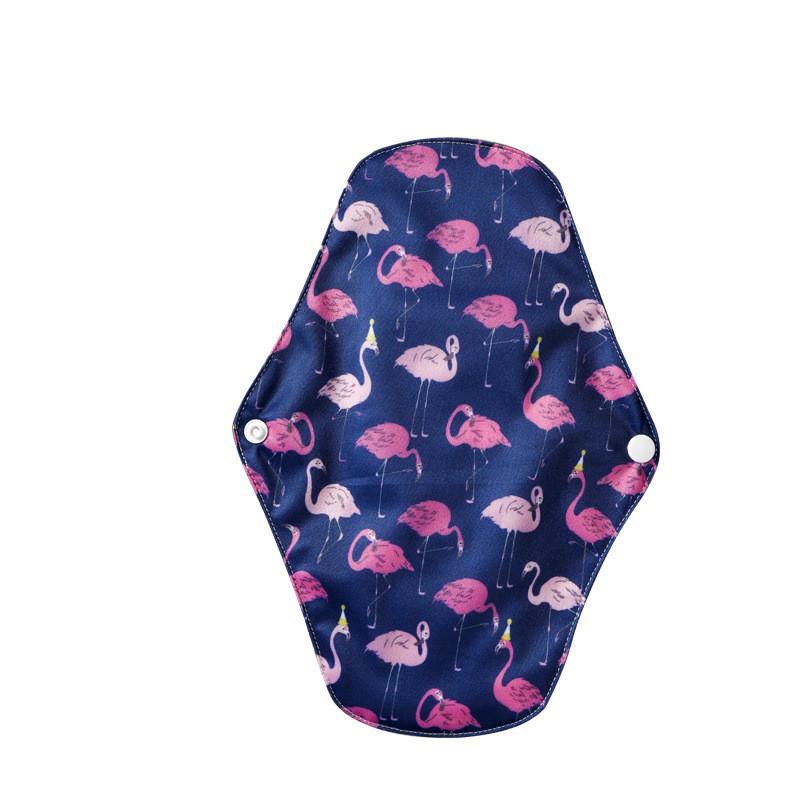 Sanitary Reusable Towels Pads Women Bamboo Cloth Washable Menstrual Safety Pads
