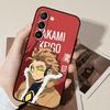 Hawks R-BNHA N-MHA Phone Case Black Ultra-thin Shockproof Case For Samsung S24/S25/S22/S30/Note20/Lite/Ultra/5G/Plus/FE