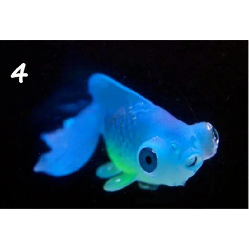 1 stück Silikon Künstliche Nacht Leuchtende Hippocampus Aquarium Aquarium Ornament Unterwasser Seepferdchen Fisch Dekoration Heimtierbedarf