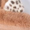 3 in 1 Winter Scarf Hat Knitted Windproof Warm Elastic Tiger Pattern Thermal Hat