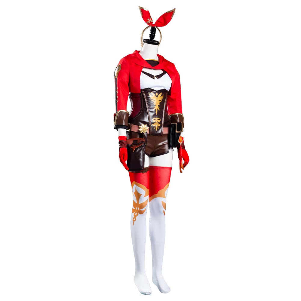   Amber Cosplay kostým kombinéza oblečení Halloween karnevalový oblek