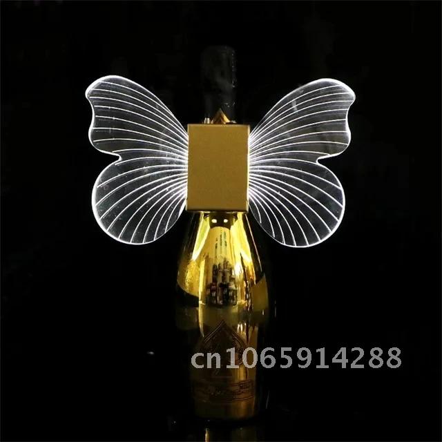 Aluminum Alloy Flash Stick Rechargeable LED Flash Stick Bar Wine Atmosphere Props KTV Luminous Wine Glow Stick