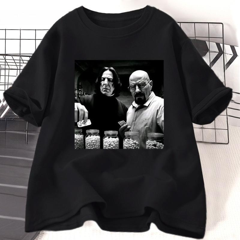 Vintage Walter In Lab T Shirt Women Breaking Bad TShirt Funny Graphic T Shirts Unisex Cotton Short Sleeve Tee Shirt Streetwear