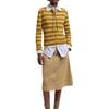 Moncler SS26 Striped Cotton Long Sleeve Shirt Women tops L10939A00004M9371F12