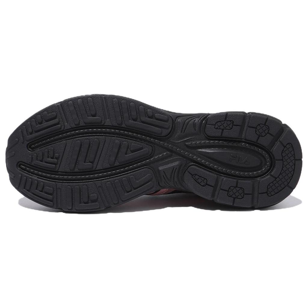 Fila Interrun Bequeme Trendige Low-Top Freizeitschuhe Damen Sneaker Schwarz Pink 1RM02699F_651