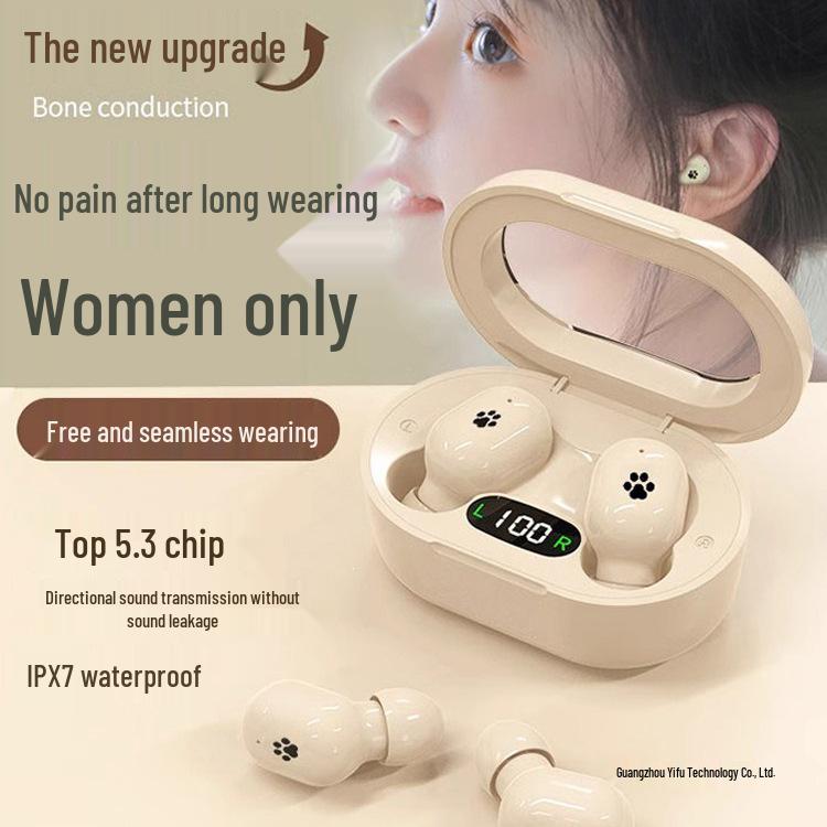 Mini Bluetooth Earphones 2025 with Noise Reduction, High Sound Quality, and Long Battery Life - Compatible with Huawei, Apple, Xiaomi