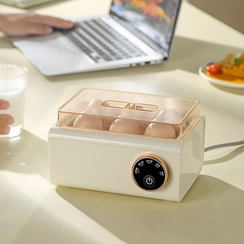 300W Automatic Egg Steamer Multifunction Egg Boiler with Smart Touch Control and 4 Preset Modes for Kitchen Breakfast Maker 220V