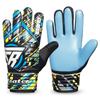 Beingfit Keeper Gloves Junior Soccer Gloves for Elementary School Students Durability Grip Strength 8 Keyglo Size For & 3, 4, 5, 6, 7, (Blue, 8