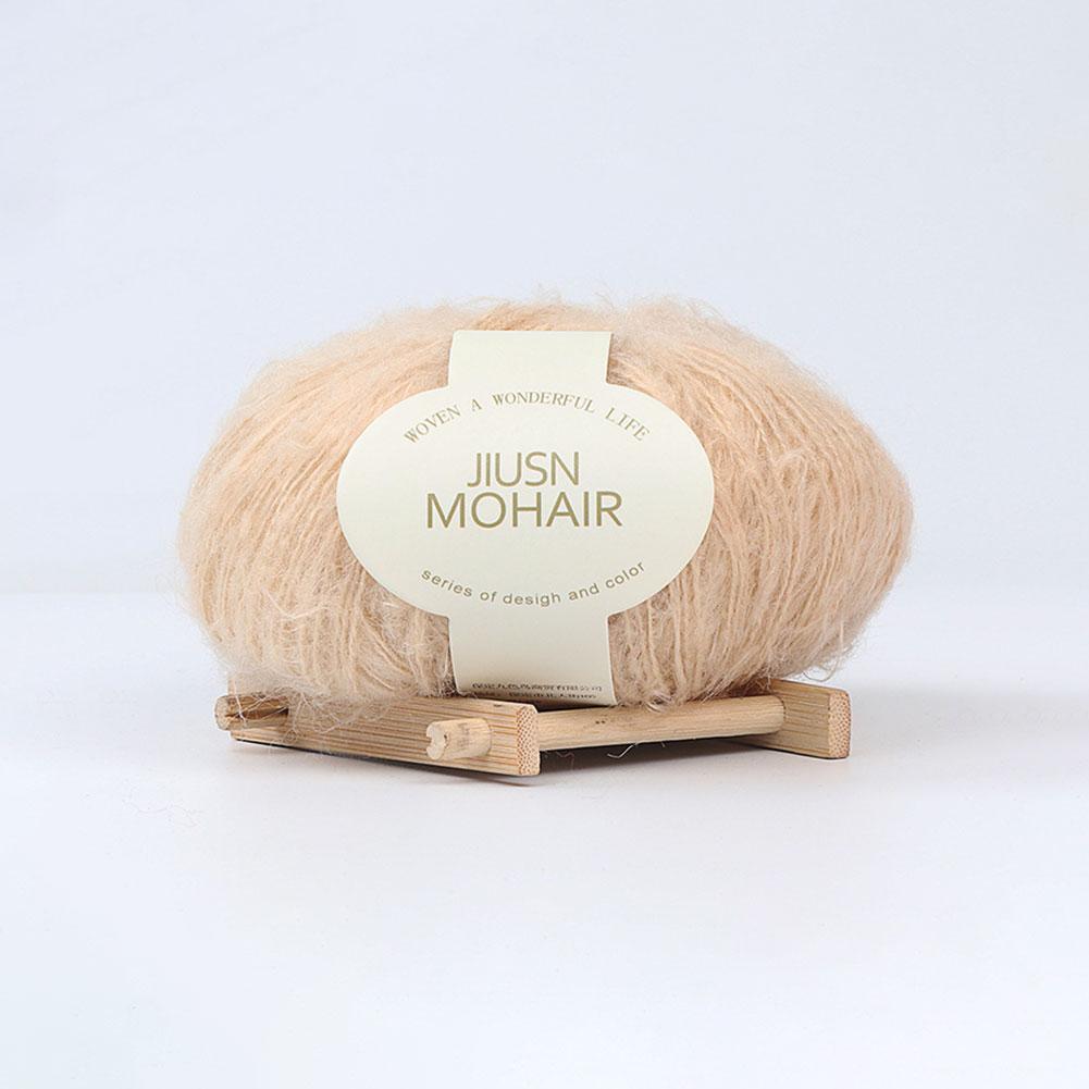 25g Mohair Yarn Extra Soft Warm Baby Wool Crochet Yarn for Hand Knitting Sweater Shawl Scarf DIY Material Supplies
