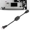 Power Extension Cord with On Off    AC 2 Prong Male Female Power Cable for 1‑15P Male to 1‑15R Female Plug