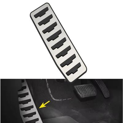 1 Stück Fußstütze Pedale Abdeckung Fußstütze Pedalauflagen Fußablage Tot Pedal Abdeckung für Land Rover Range Rover Evoque 2012-