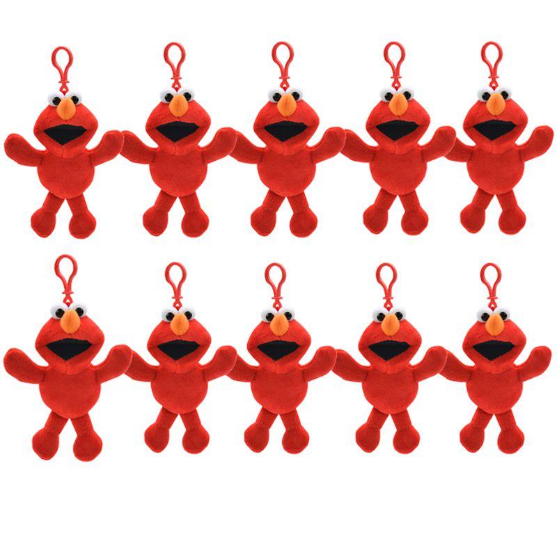 Peluche Rosso di Elmo da Sesame Street Giocattolo Morbido Riempito Ideale per Bambini