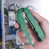 Heavy Duty Multi Purpose Wire Stripping Tool With Safety Lock Sturdy Alloy Steel Blade For Electrical Repair And Crimping