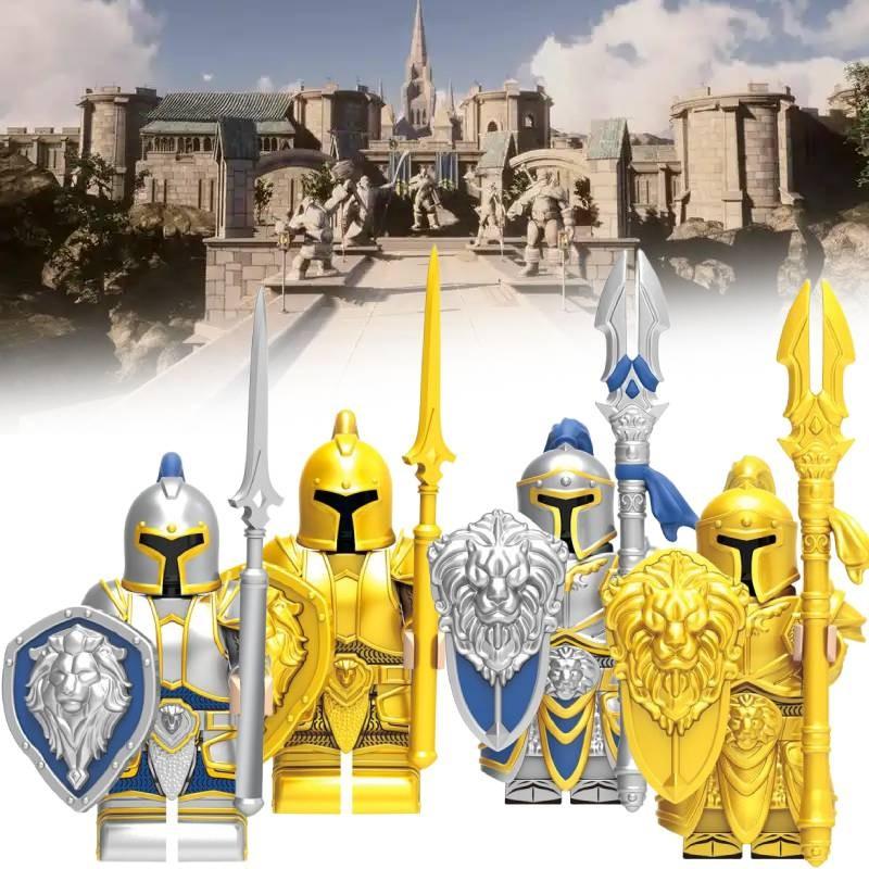 World Warcraft Of Stormwind City Guard Building Block Toys Kids Early Education