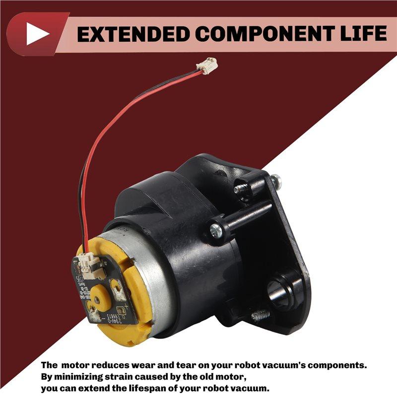 A61I Left Side Brush Motor Replacement For Ilife L100 A80 A7 A9S A10S Vacuum Cleaner Units