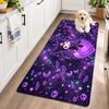 Flannel Kitchen Mat Kuromi Soft Area Rug Non Slip Floor Carpet Home Decoration