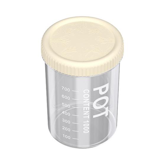 Yousheng Transparent Grain Canister Kitchen Sealed Jar Food-Grade Airtight Storage Container Pantry Organizer for Snacks Dried Foods Tea