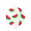 1PCS Round Fruit Silicone Coaster Waterproof Skid Insulation Cup Pad Reusable Pot Mat Kitchen Tableware Drinkware Decoration