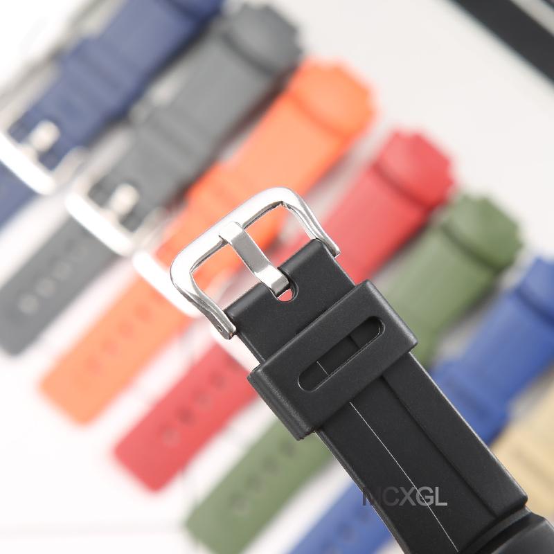 Herren Resin Uhrenarmband Kompatibel für Casio G-100 g101 200 GW-2310 2110 g2300 Damen Gummi Armband Uhrenzubehör