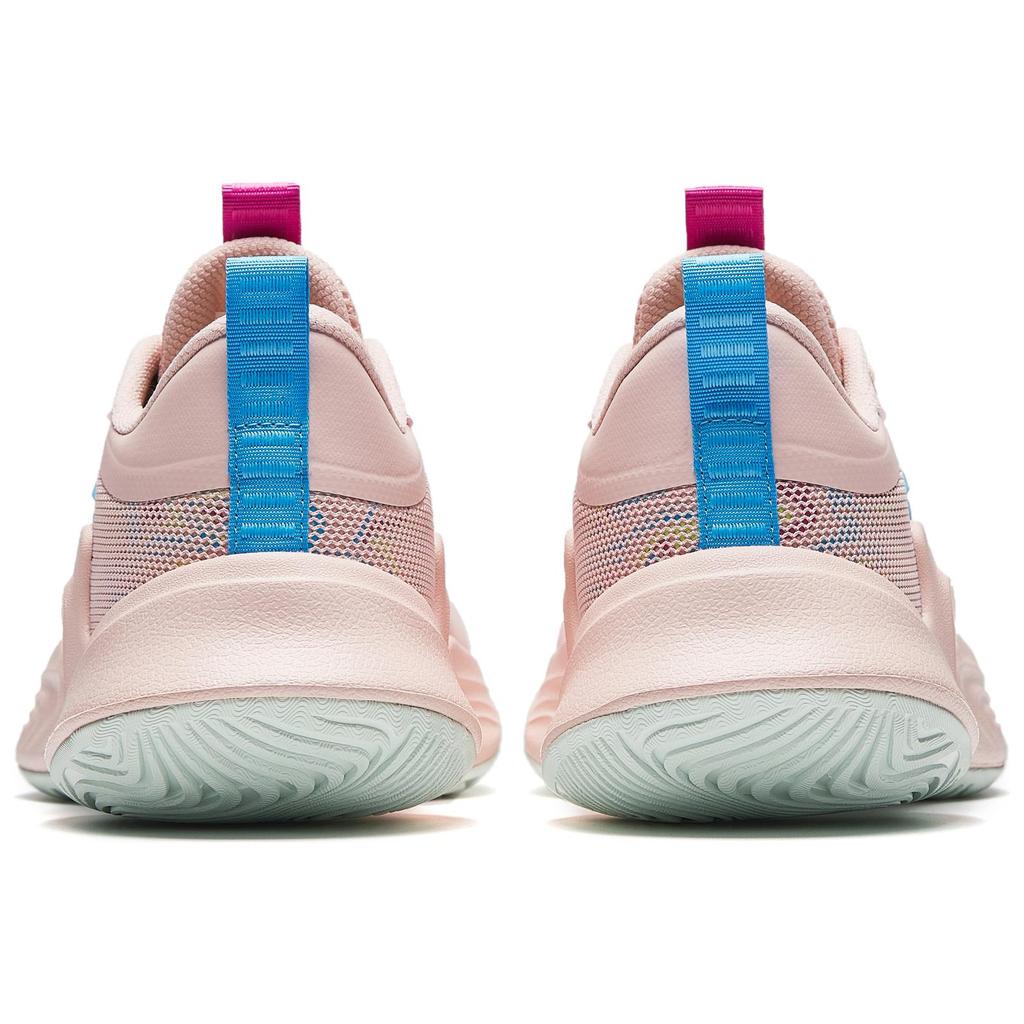 Anta Heat Wave Cement Nemesis Fashion Comfortable Non-Slip Wear-Resistant Low-Top Basketball Shoes Men Sneaker Pink Blue 912421604S-5