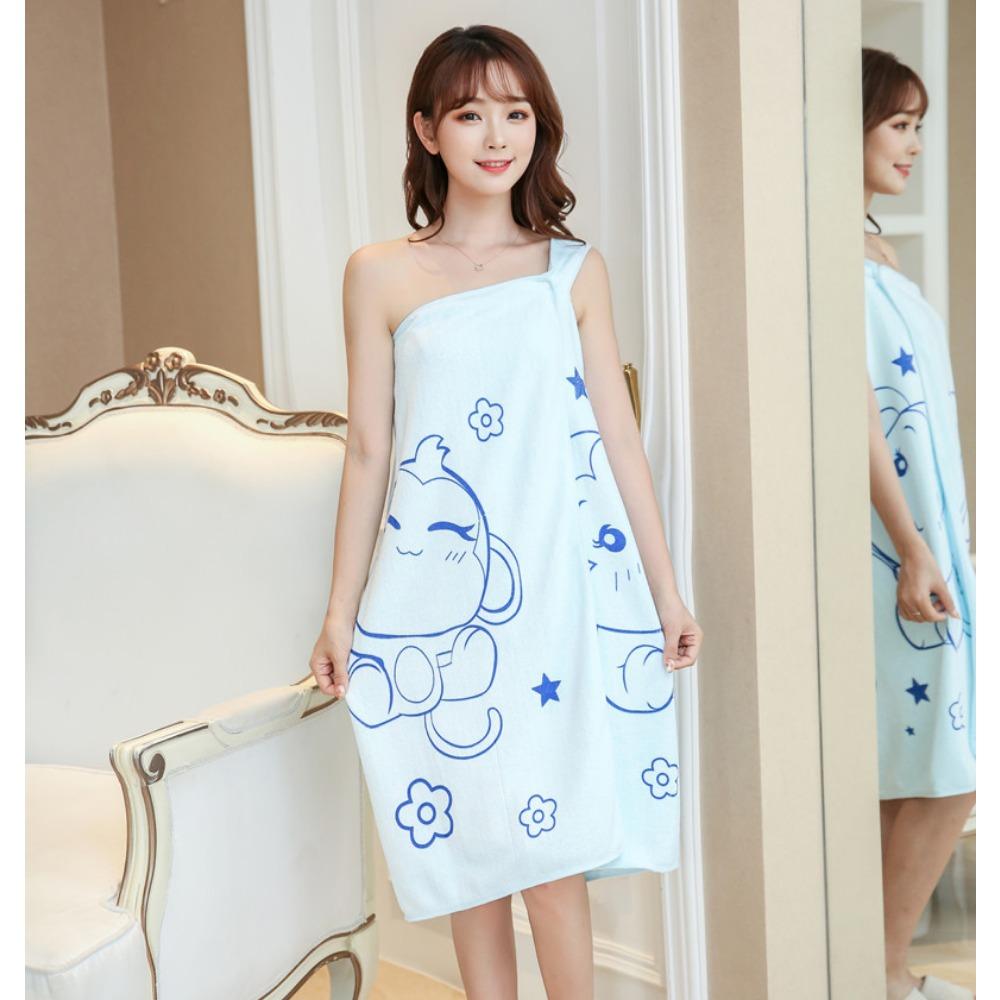 Variety Can Wear Bath Towels Women Wear More Shoulder Suspenders Bath Skirts Microfiber Beauty Salons Sweat Steam Tube Top