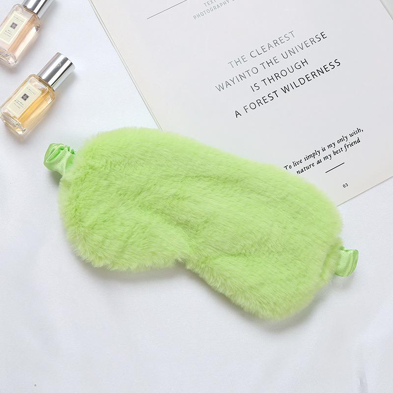 Sleeping Mask Sleeping Blindfold Soft Plush Eye Masks Cute Love Cloud Eye Cover Plush Mask Eyepatch Nap Health Eye Cover