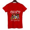Oh Sip Its A Girls Trip Funny Wine Party Black Unisex Tshirt Lady Female Shirt Tee Fashion Clothes Unisex Summer Graphic Tshirt
