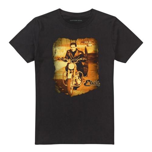 Elvis Presley Unisex Adult Hit The Road T-Shirt