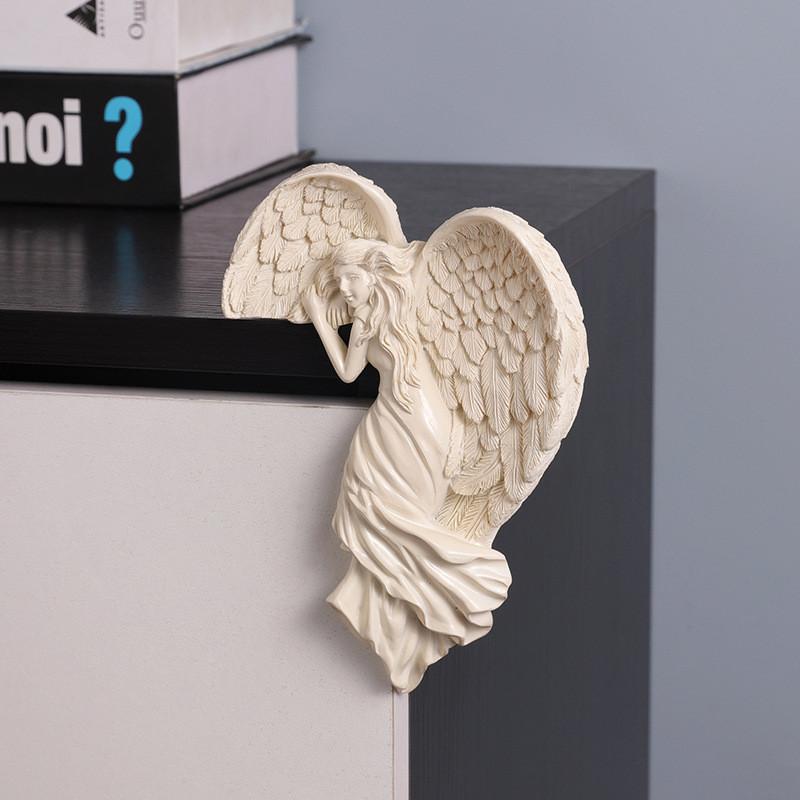 Angel Resin Wings Threshold Decoration For Home Door Frame Vintage Gift Decorate