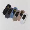 Men's Low Cut Ankle Boat Socks Summer Thin Breathable Invisible No Show Socks Men Male Silicone Anti-slip Ice Silk Sock Slippers