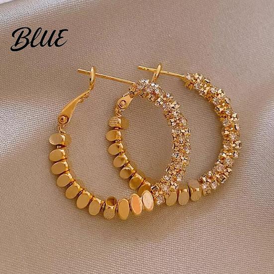 Stylish Earring Set 1 Pair Huggie Hoop Earrings for Women