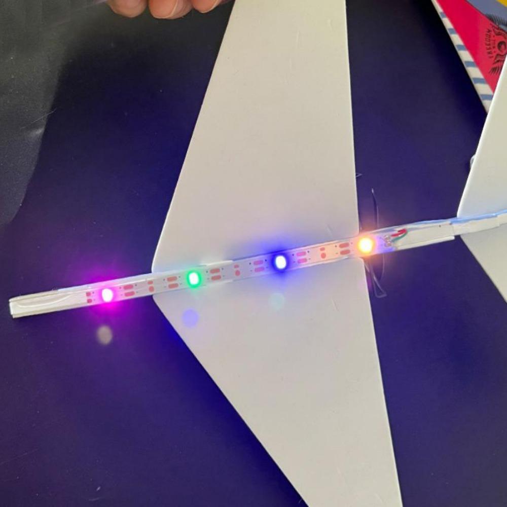 28*26*6.5cm Outdoor Toy Random Color Electric Plane Aircraft High Quality Inertial Foam Toys