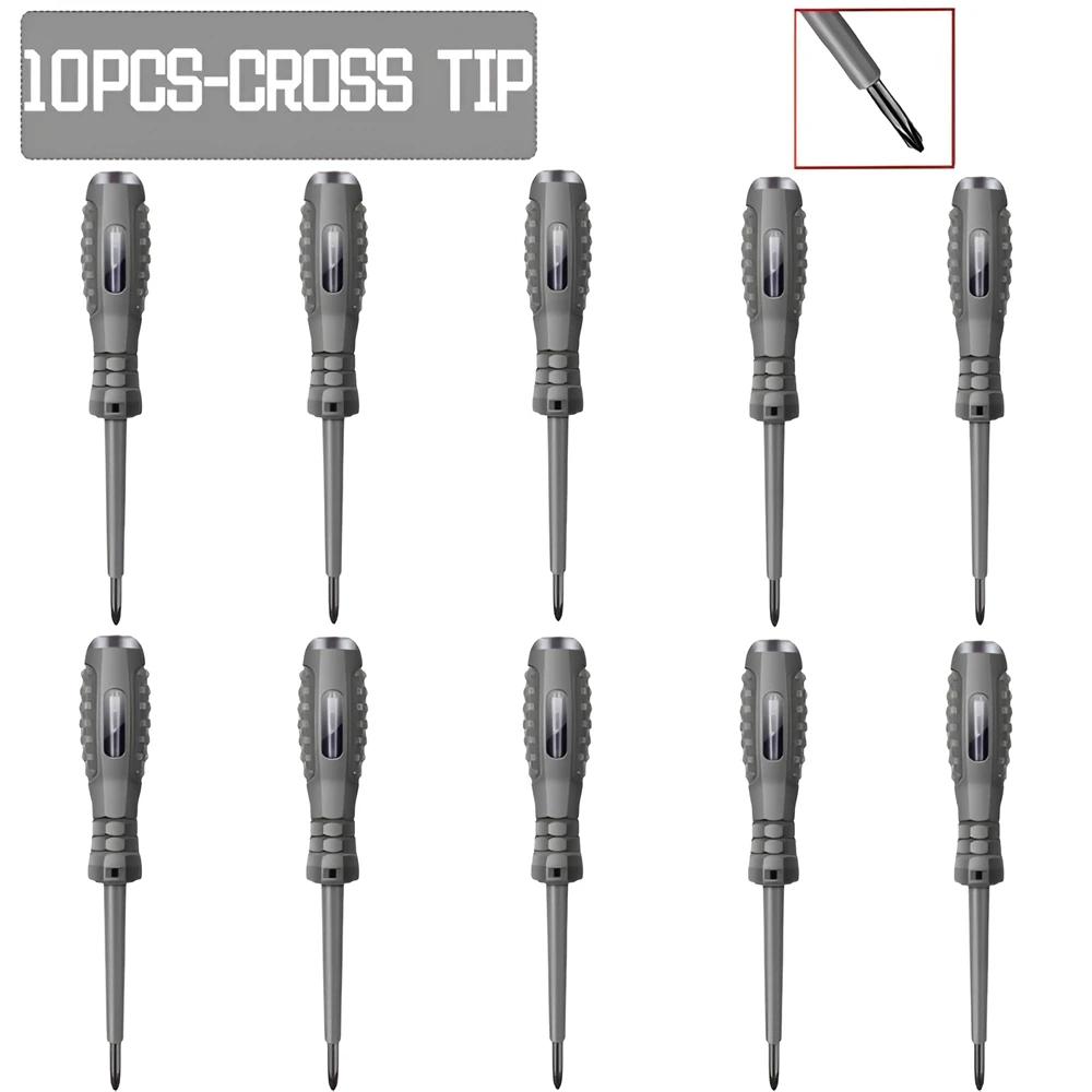 Digital Voltage Tester Pen AC Non-contact Induction Test Pencil Voltmeter Detector Electrical Slotted Screwdriver Indicator