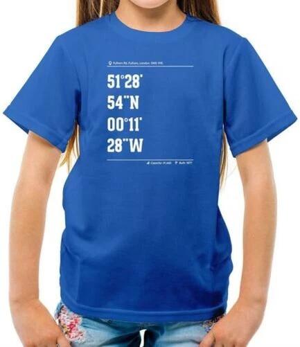 

Stadium Coordinates The Blues - Kids T-Shirt - Chelsea - Football - Team - Fan 160