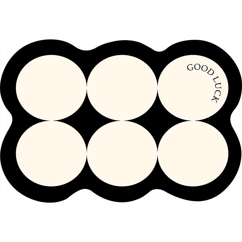 Minimalist Absorbent Diatomaceous Earth Bathroom Floor Mat - Easy Clean, Dirt-Resistant Toilet Pad